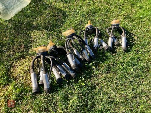 5 SETS OF WAIKATO MILK CLUSTERS