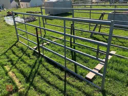HEAVY DUTY 12' GALVANISED GATE