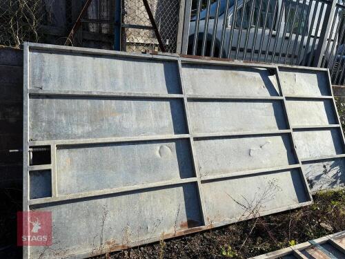 PAIR OF SHEETED DOORS