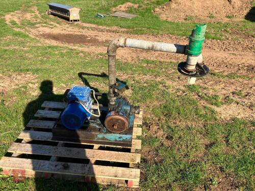 FULLWOOD VACUUM PUMP AND MOTOR
