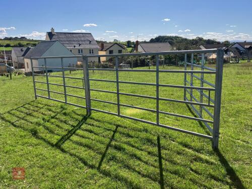 3 IAE GALVANISED CATTLE HURDLES