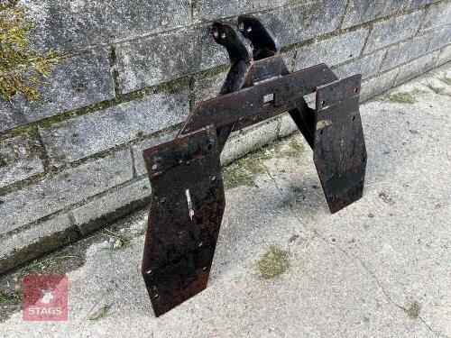 BOLT ON A FRAME BRACKET