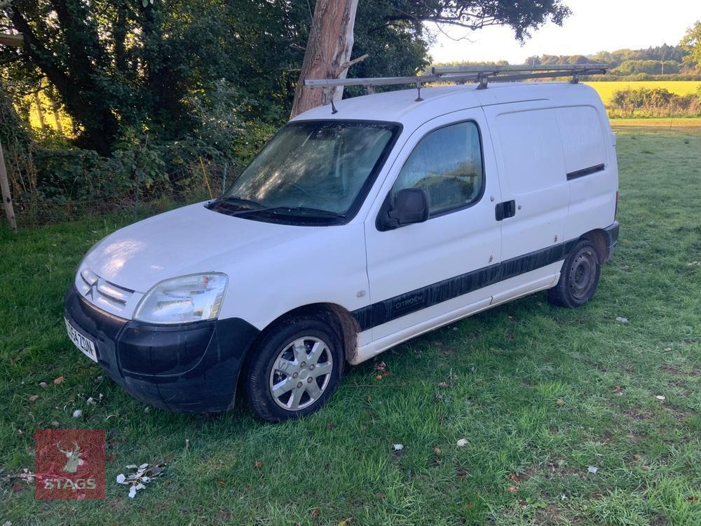 2004 CITROEN BERLINGO 2WD VAN (S/R)