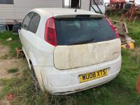 2008 FIAT PUNTO 1.9 DIESEL CAR - 7