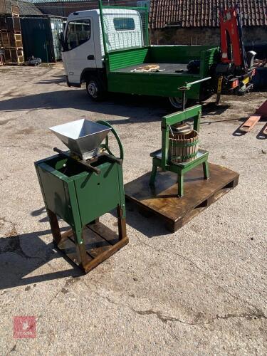 VIGO APPLE PRESS AND CRUSHER