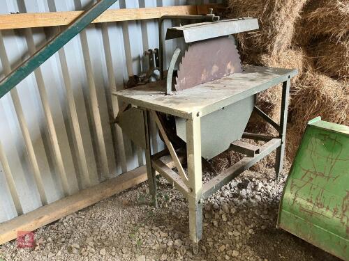PTO DRIVEN SAW BENCH