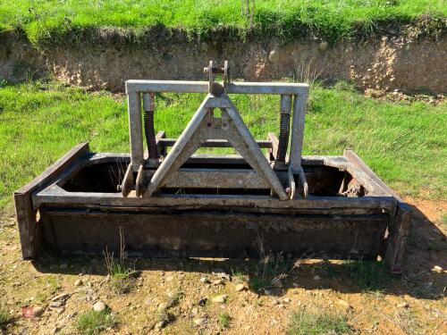 2.2M AG GALVANISED BOX SCRAPER