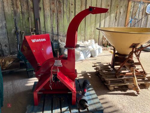 2020 WINTON WC-XS PTO WOOD CHIPPER