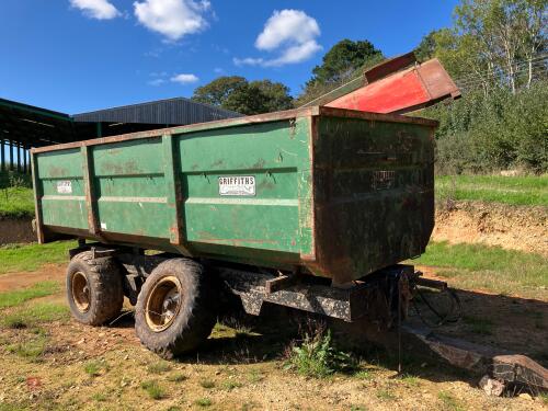 GRIFFITHS 10 TON GRAIN TRAILER