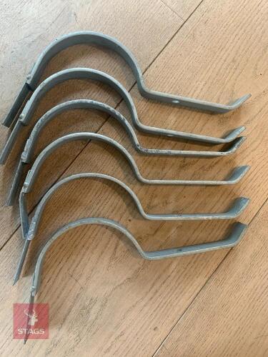 14 NEW GALVANISED GUTTER BRACKETS