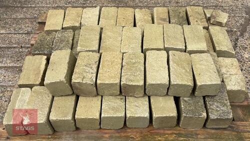 50 YORK STONE COBBLES