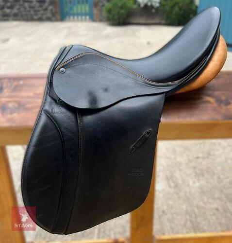 17'' VSD LEATHER STUBBEN SADDLE