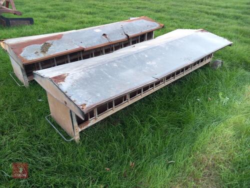 PAIR OF LAMB CREEP FEEDERS