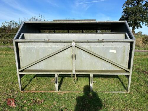 BATEMAN 8' CATTLE CREEP FEEDER