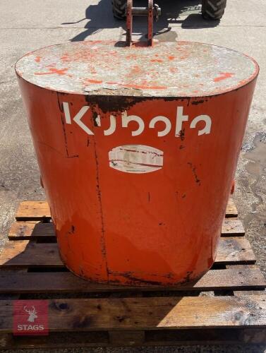 KUBOTA 800KG TRACTOR WEIGHT BLOCK