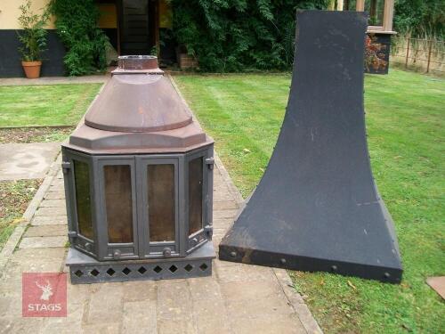 DOVRE 1800 MULTIFUEL STOVE (S/R)