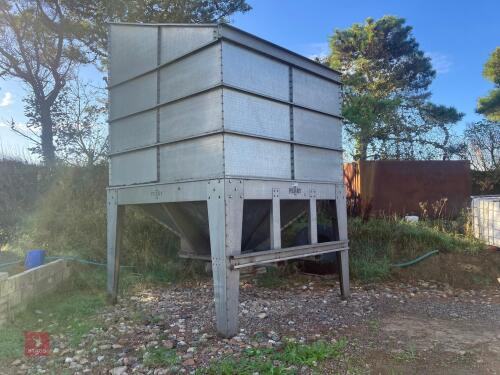 PERRY GALVANISED GRAIN BIN