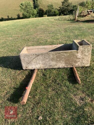 CONCRETE WATER TROUGH