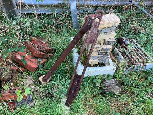2 TRACTOR DRAWBARS