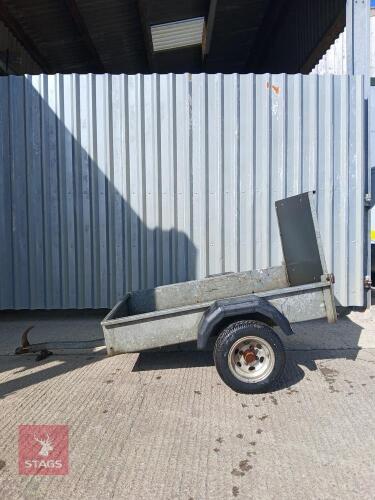 6'' X 4'' UNBRAKED CAR TRAILER
