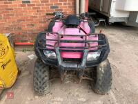 2005 HONDA TRX FOURTRAX 350CC ATV S/R