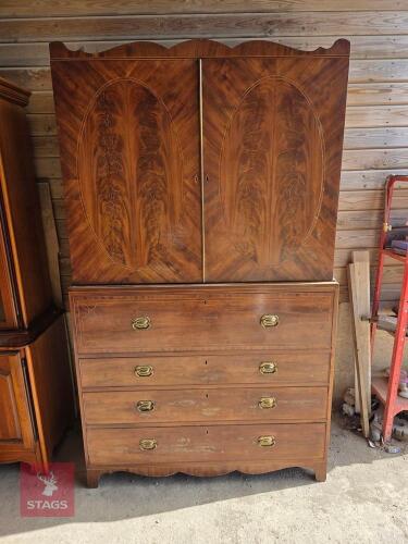 SECRETAIRE BOOKCASE