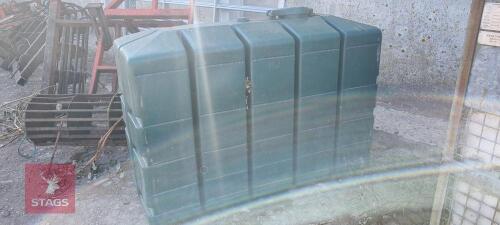 600L UNBUNDED PLASTIC TANK