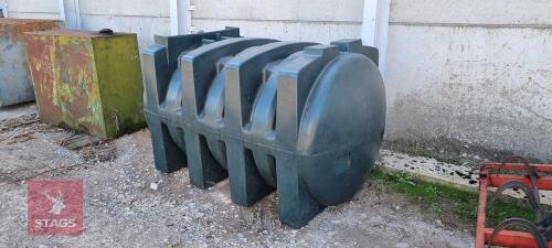 1000L UNBUNDED PLASTIC TANK