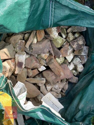 4 X 1T BUILDING STONE BAGS