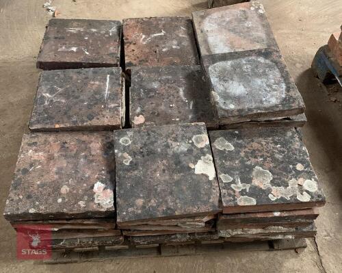 47 RECLAIMED CLAY SQUARE TILES