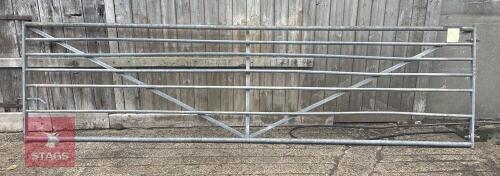 14' METAL FARM GATE S/R