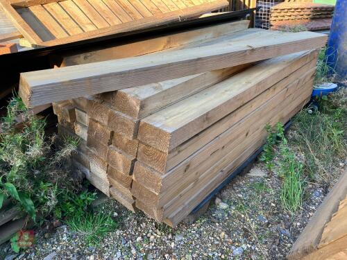 20 X 1.8M WOODEN POSTS
