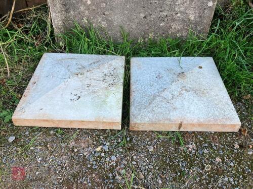 PAIR OF POST CAPS