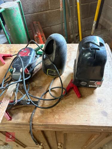 3 ELECTRIC FENCE UNITS
