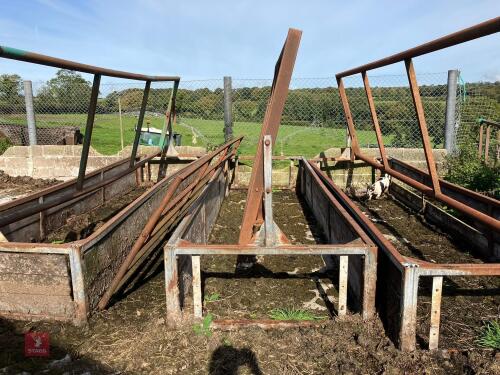 15' X 4' 6'' OBLONG CATTLE FEEDER (42)