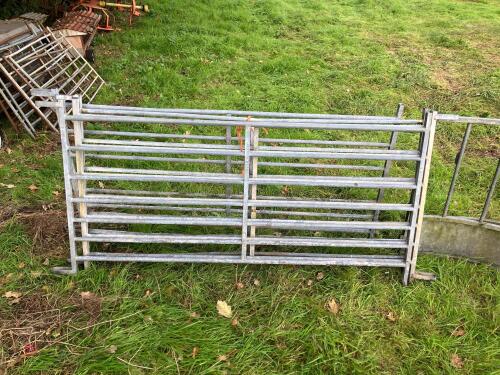 4 X 6' GALVANISED SHEEP HURDLES