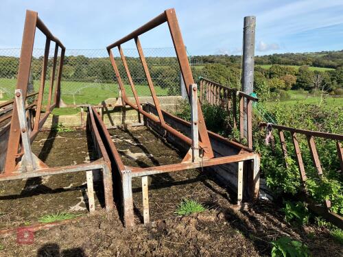 15' X 4' 6'' OBLONG CATTLE FEEDER (41)