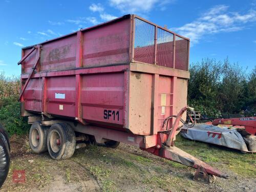 2007 RICHARD WESTERN SF11 SILAGE TRAILER