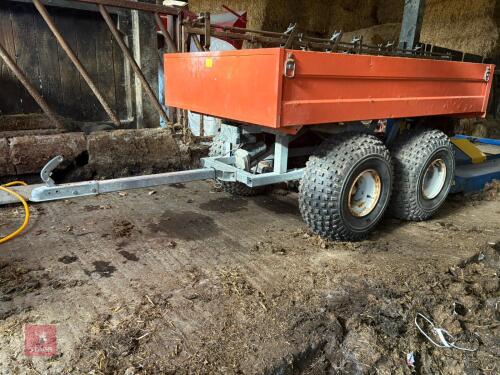 APACHE QUAD ELECTRIC TIPPING TRAILER