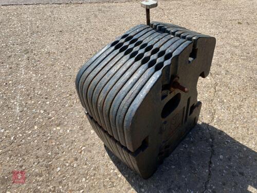 10 X 45KG NH FAN WEIGHTS