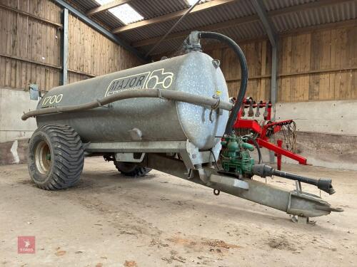 2015 MAJOR 1700G GALVANISED TANKER