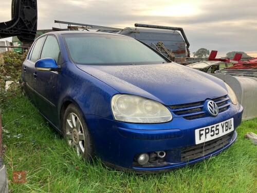 2005 VOLKSWAGEN GOLF 2.0 TDI CAR