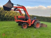 KUBOTA B1400 DT 4WD LOADER TRACTOR - 2