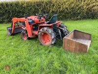 KUBOTA B1400 DT 4WD LOADER TRACTOR - 6