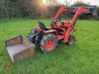 KUBOTA B1400 DT 4WD LOADER TRACTOR - 8