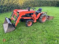 KUBOTA B1400 DT 4WD LOADER TRACTOR - 12