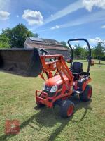 2015 KIOTI CS26 TRACTOR C/W POWER LOADER - 2