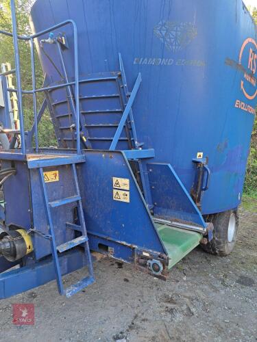 2012 RS AGRI 14 CUBE MIXER WAGON