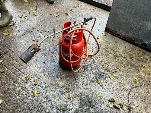 GAS BURNER & GAS BOTTLE