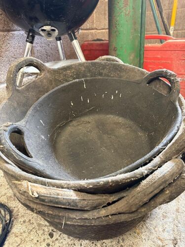 5 RUBBER FEED BUTTS